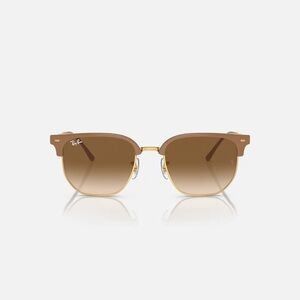 Ray-Ban NEW  CLUB-MASTER 2025 Sunglasses in Brown and Gold